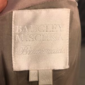 Badgley Mischka bridesmade dress